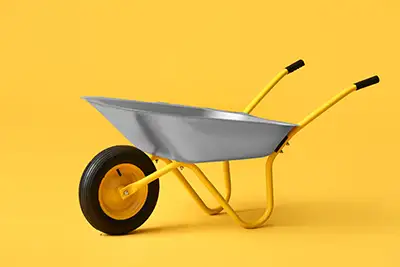 photo of a wheel barrow